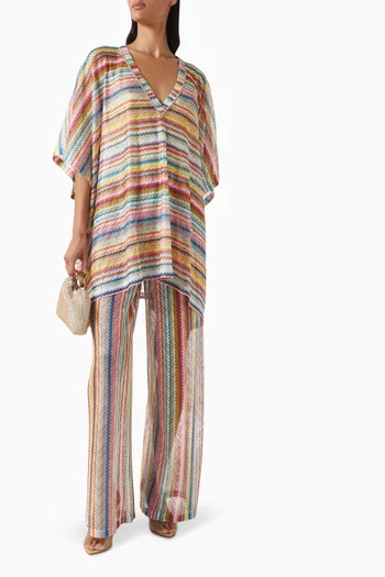 Zig-zag Cover-up Kaftan