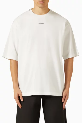 Oversized Printed T-shirt in Cotton