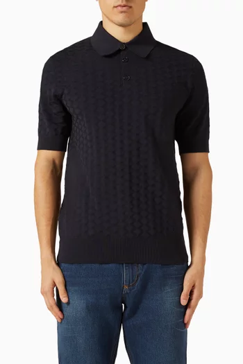 Polo Neck Sweater in Silk