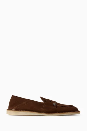 Penny Loafers in Leather