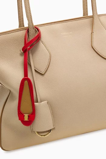 Varina Bag Charm in Calfskin