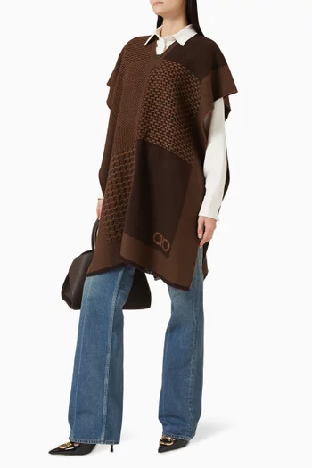 كاب بنقشة جاكار صوف