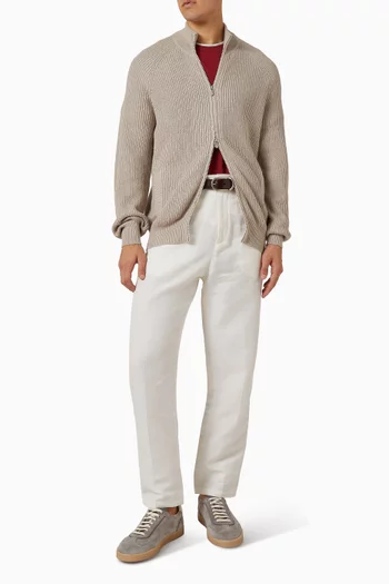 تي شيرت بتصميم طبقتين قطن