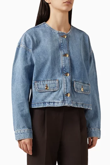 Blanche Jacket in Cotton Denim