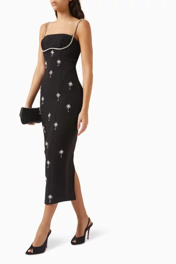 فستان ديزي مزين بتطريزات