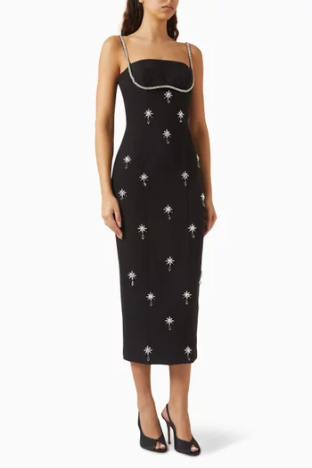 فستان ديزي مزين بتطريزات