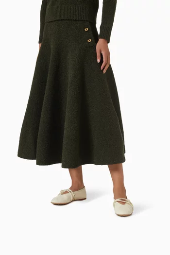 Rosa Mary-Jane Ballerinas in Leather