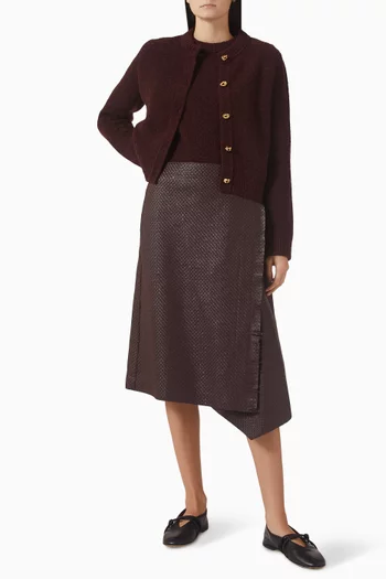 كارديغان صوف وبوكليه