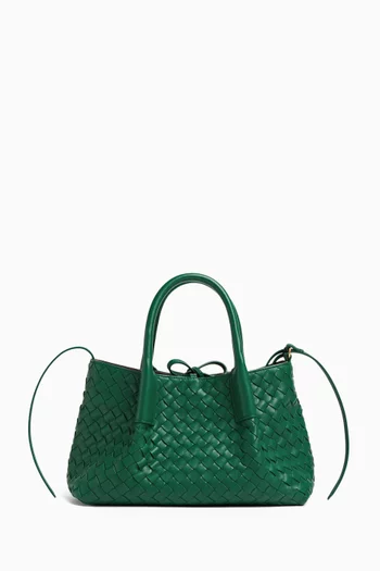 حقيبة بيناكوتيكا صغيرة جلد مجدول