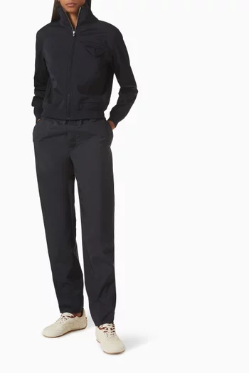 Tapered-fit Pants in Nylon