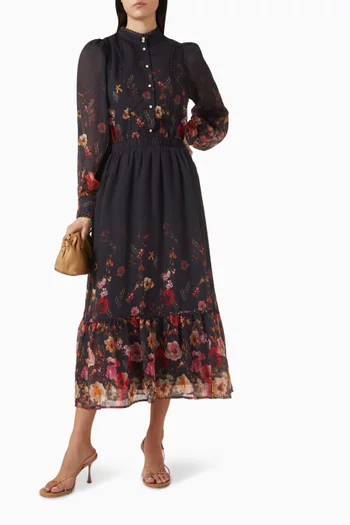 تنورة ياسرومانتيكا متوسطة الطول