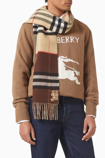 Reversible Scarf in Cashmere