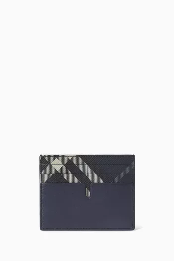 حافظة بطاقات بوب بتصميم طويل جلد