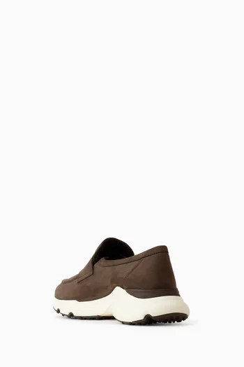 Sporty Loafers in Nubuck