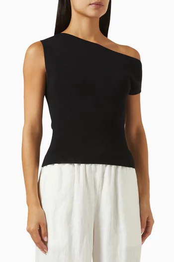 Leya One-shoulder Top