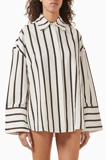 Reverie Striped Shirt in Organic Cotton