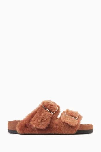Arizona Sandals in Shearling
