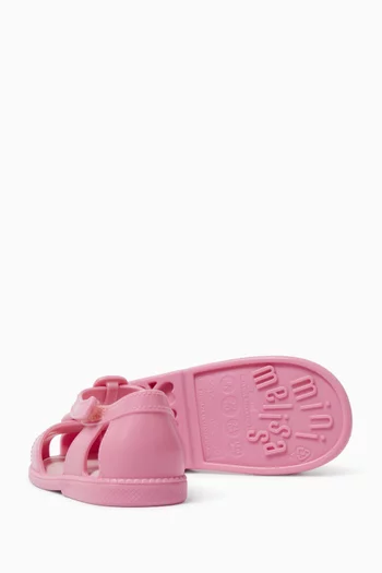 حذاء باليرينا بحلية قلب 