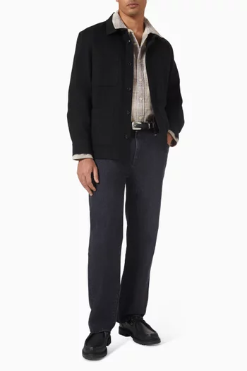 Rosewood Plaid Shirt in Cotton