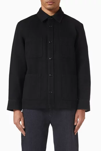 Misha Overshirt in Cotton Twill