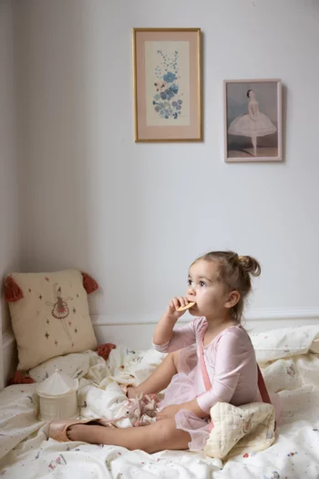 وسادة بنقشة مطرزة