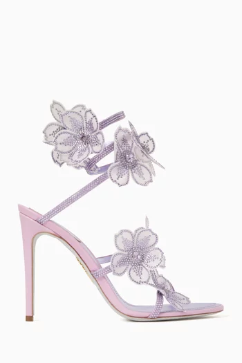 صندل فلورين بكعب 105 مم جلد