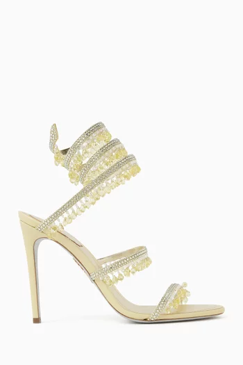 صندل شاندلير بكعب 105 مم جلد