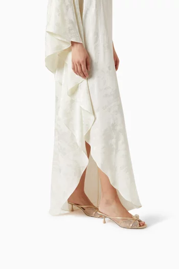 Siva 50 Crystal-embellished Mules in Mesh & Leather