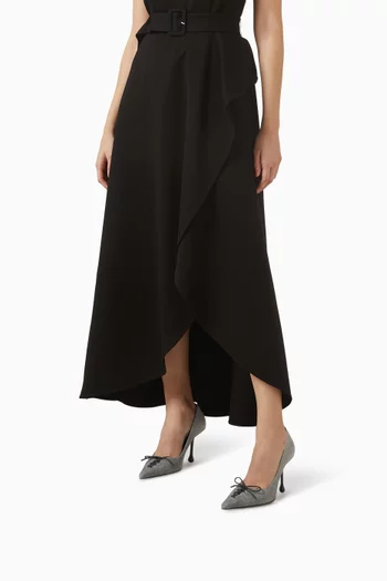 Scarlett 95 Pumps in Cotton-twill