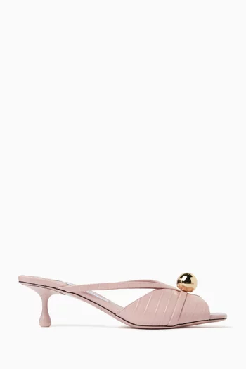 Siva 50 Mules in Leather