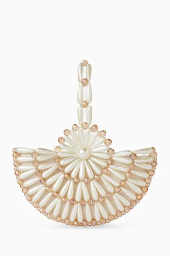 حقيبة سيلين صغيرة بيد علوية ستان وخرز