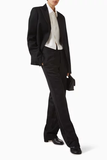Tuxedo Pants in Wool