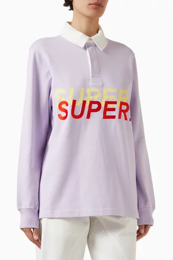 'Super Super' Rugby Polo in Jersey