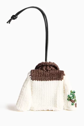 حلية هاوس بتصميم كارديغان مزيج صوف