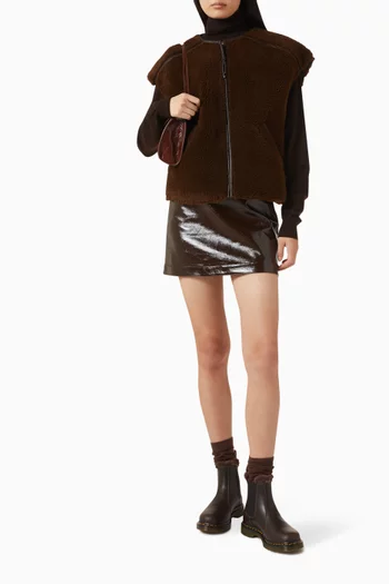 جاكيت مونتي فرو صناعي