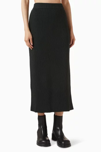 Kelen Skirt in Rib-knit