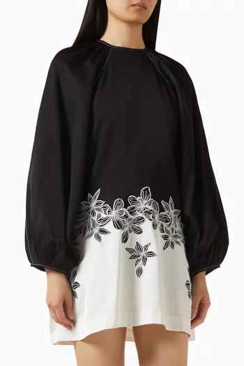 فستان كالفينا فيسكوز وكتان