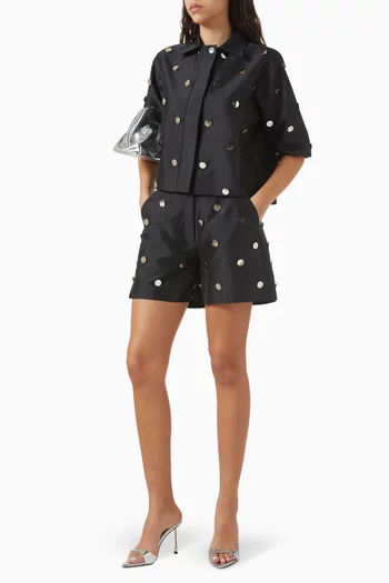 Guilia 2 Shorts in Taffeta