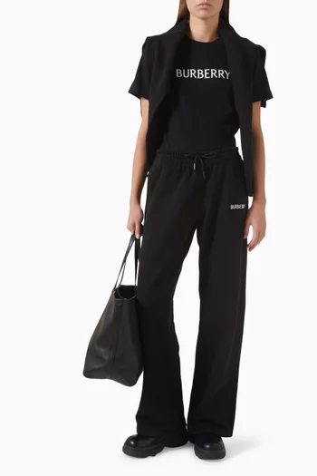 تي شيرت فرانكي بطبعة شعار الماركة قطن