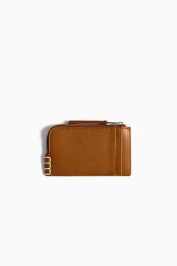Loafer Zip Wallet in Leather