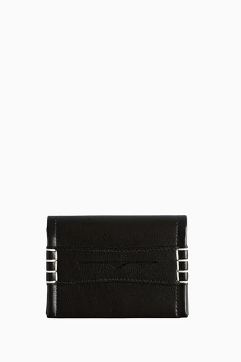Loafer Card Holder in Leather