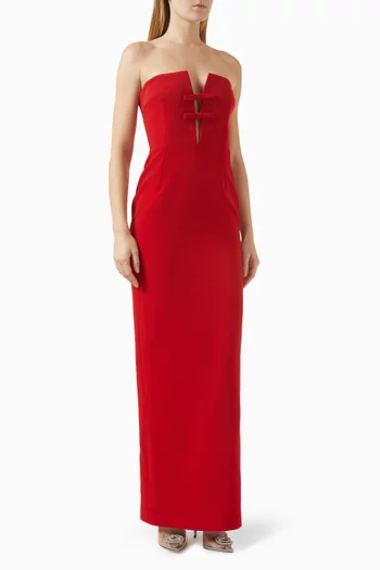 Noa Strapless Maxi Dress