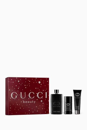 Guilty Pour Homme Eau de Parfum Trio Gift Set