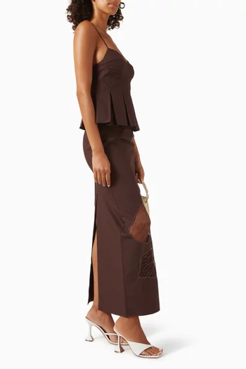 تنورة ليوني قطن