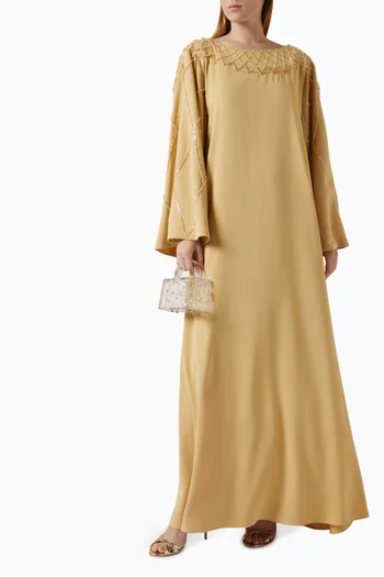 Bead-embellished Kaftan