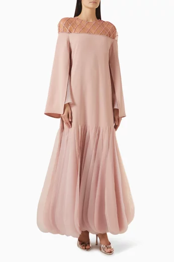 Bead-embellished Kaftan