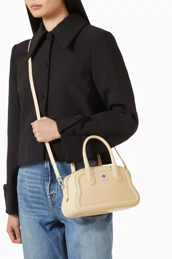 Unda Tote Bag in Leather