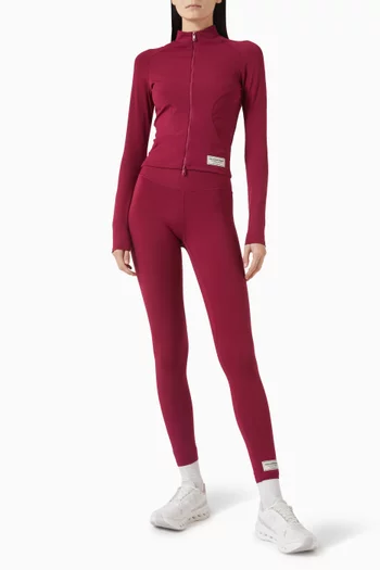 Long Sleeve Running Top in Recycled Softskin