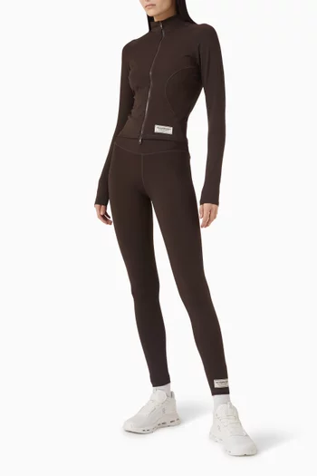 Long Sleeve Running Top in Recycled Softskin