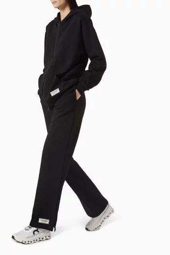 Straight-leg Sweatpants in Cotton-blend